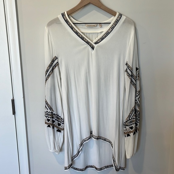 Soft Surroundings Embroidered Tunic Blouse - Picture 1 of 5